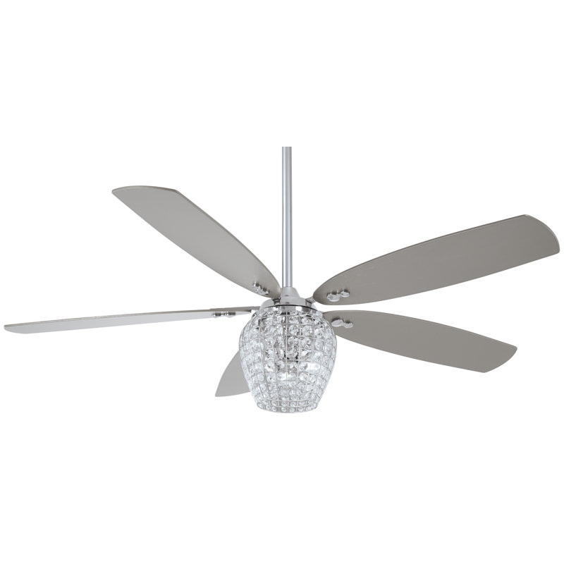 Minka Aire 56 Bling 5 Blade Led Ceiling Fan With Remote Reviews