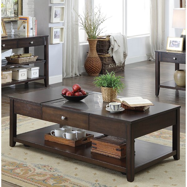 Candleick Lift-Top Coffee Table By Latitude Run