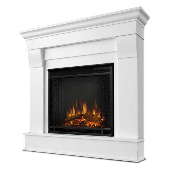 Chateau Corner Electric Fireplace by Real Flame