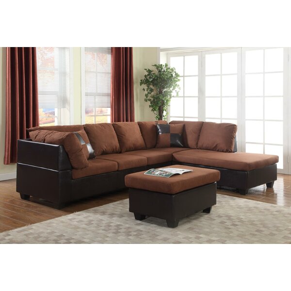 Andria Right Hand Facing Sectional With Ottoman By Winston Porter
