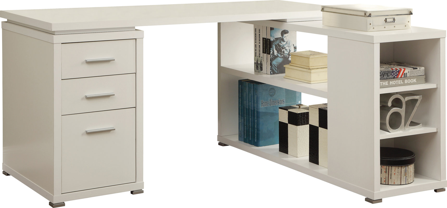 Mercury Row Senga LShape Computer Desk & Reviews Wayfair