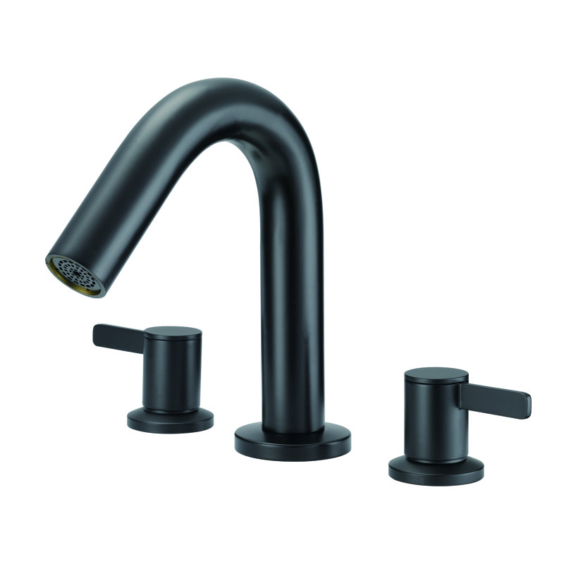Danze Amalfi Widespread Bathroom Faucet With Drain Embly Wayfair Danze Amalfi Widespread Bathroom Faucet