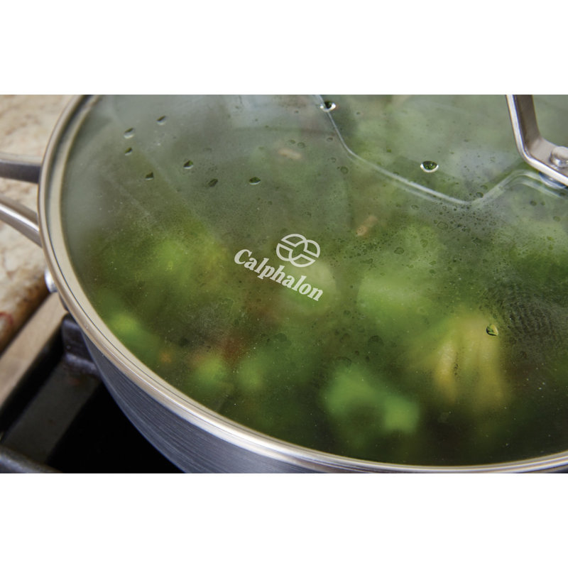 Calphalon Classic Ceramic 11 Piece NonStick Cookware Set & Reviews