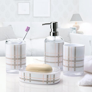 Bathroom Accessories Grey grey bathroom accessories you'll love | wayfair Bathroom Accessories Grey grey bathroom accessories you'll love | wayfair
