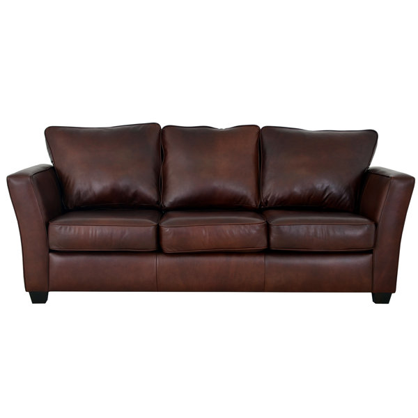 Fine Quality Bridgeport Leather Sofa Hot Bargains! 60% Off