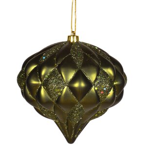 Diamond Matte-Glitter Ornament