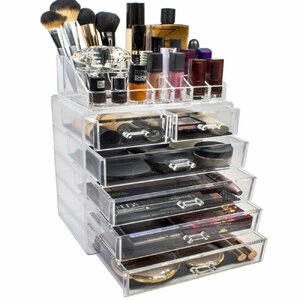 Makeup and Jewelry Cosmetic Organizer