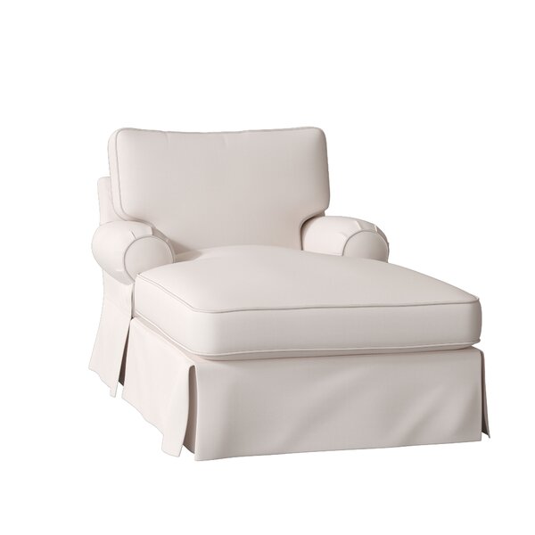 Lily Slipcovered Chaise Lounge By Wayfair Custom Upholstery™