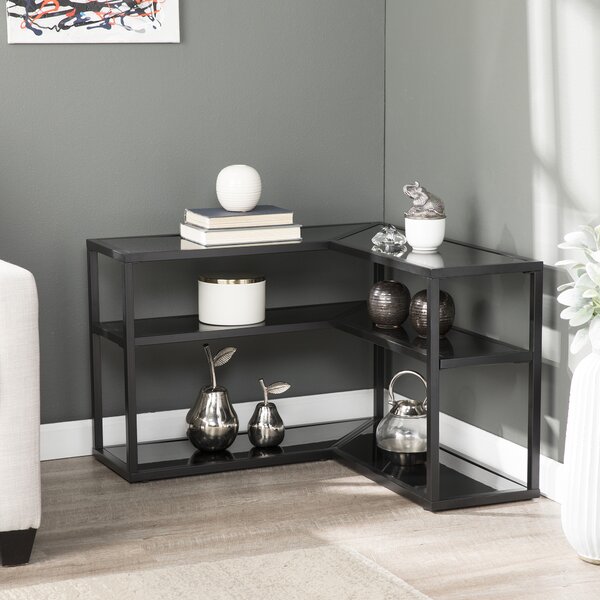 Kliebert Wrap Sled End Table With Storage By Ebern Designs