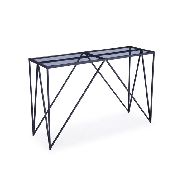 Timmie Metal Console Table By Brayden Studio