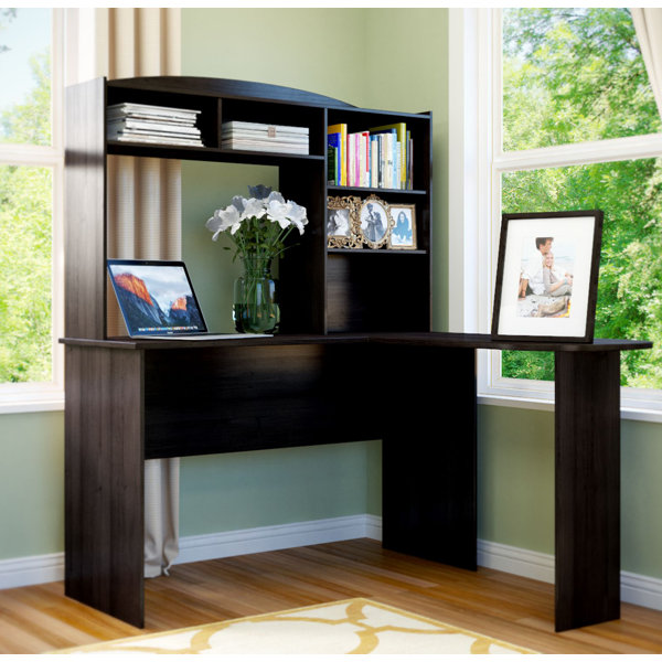 Marlton L-Shape Desk with Hutch by Andover Mills