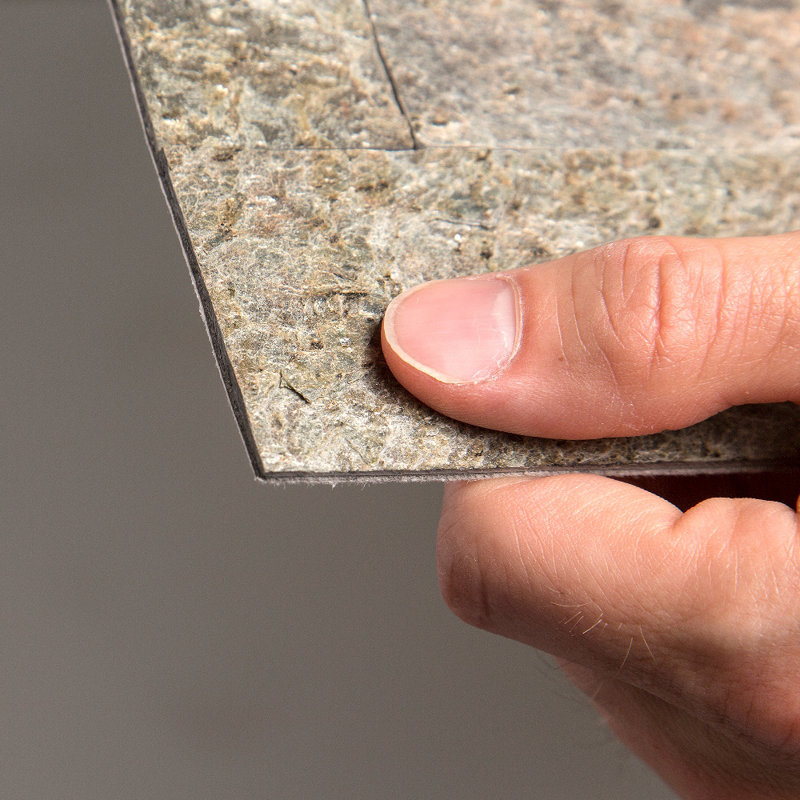 Aspect 5.9" x 23.6" Natural Stone Peel & Stick Mosaic Tile ...