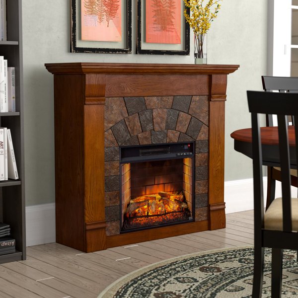Freudenburg Electric Fireplace by Red Barrel Studio