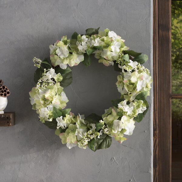 24 Hydrangea Berry Wreath by Ophelia & Co.