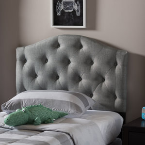 Illinois Twin Upholstered Panel Headboard by Latitude Run
