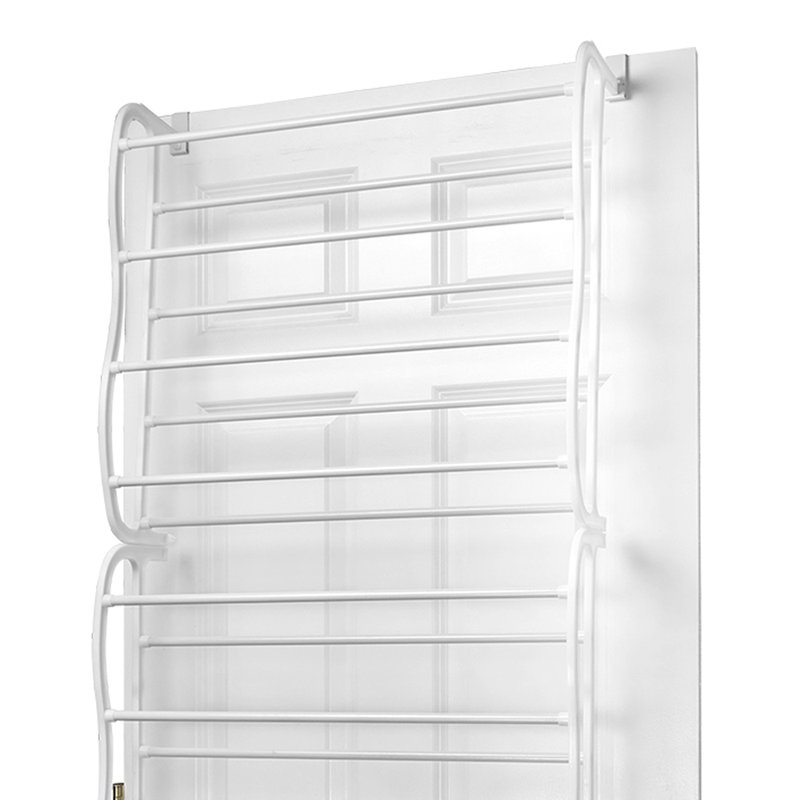 Sunbeam 12 Tier 36 Pair Overdoor Shoe Organizer Reviews Wayfair Sunbeam 12 Tier 36 Pair Overdoor Shoe