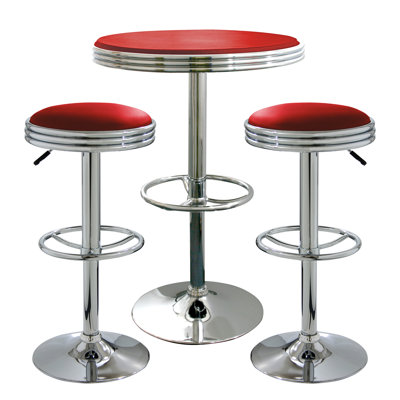 Winsome 3 Piece Pub Table Set & Reviews | Wayfair Winsome 3 Piece Pub Table Set & Reviews | Wayfair