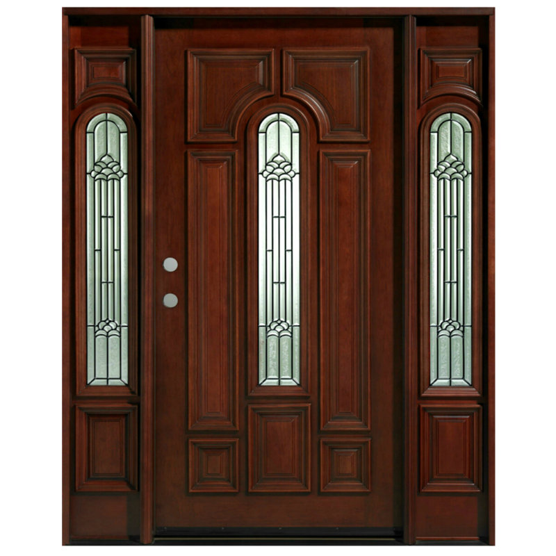 Asian Pacific Products Inc. Mahogany Prehung Front Entry Asian Pacific Products Inc. Mahogany Prehung Front Entry