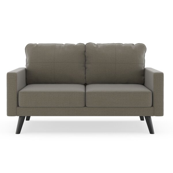 Cowhill Oxford Weave Loveseat By Corrigan Studio