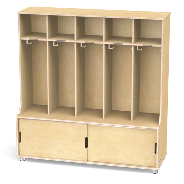 TrueModem 3 Tier 5 Wide Coat Locker by Jonti-Craft