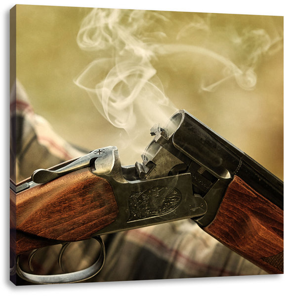 East Urban Home Hunting Rifle Graphic Art Print on Canvas | Wayfair.co.uk