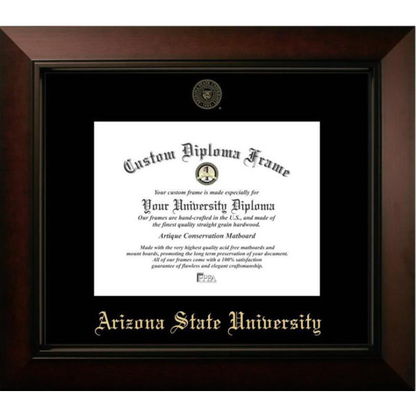 The Contemporary Arizona State University Picture Frame by Diploma Frame Deals