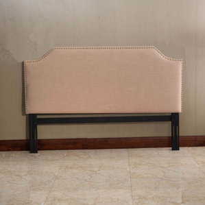 Templeton King Upholstered Panel Headboard by Alcott Hill