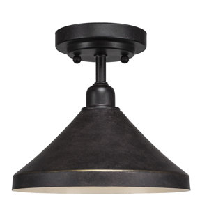 Kash 1-Light Semi Flush Mount