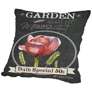 Elk Mountain Chalkboard Bulb Special Throw Pillow