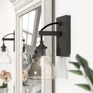 Arla 1-Light Armed Sconce