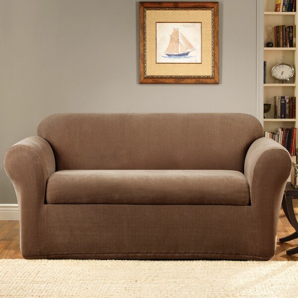 Stretch Metro Box Cushion Sofa Slipcover By Sure Fit