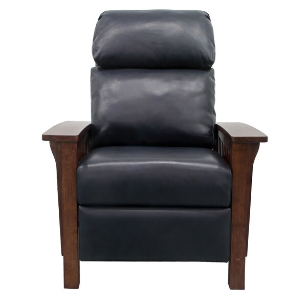 Jazmine Leather Manual Recliner By Red Barrel Studio