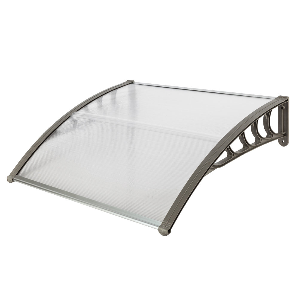 3 ft. W x 3 ft. D Polycarbonate Standard Door Awning