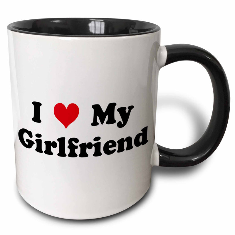 i love my girlfriend mug