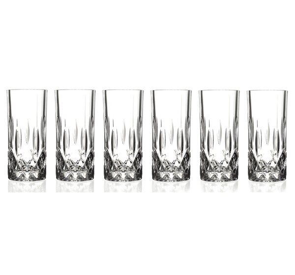Opera RCR Crystal Highball Glass (Set of 6) by Lorren Home Trends