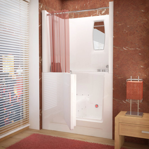 Telluride 47.2 x 27 Air Jetted Bathtub by Therapeutic Tubs