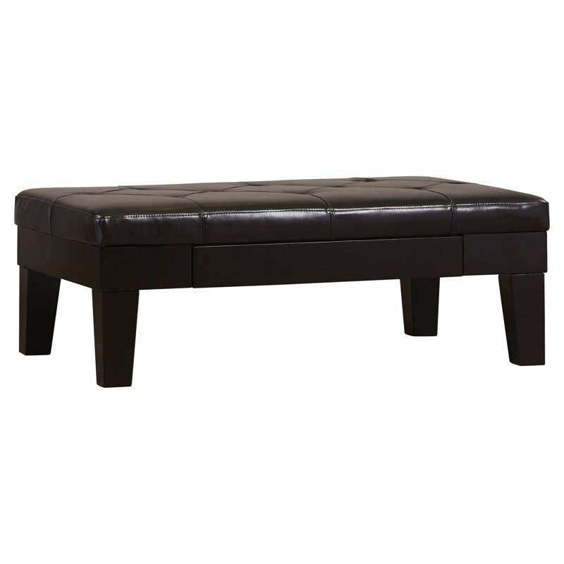 Darby Home Co Milton Drawer Ottoman & Reviews Wayfair