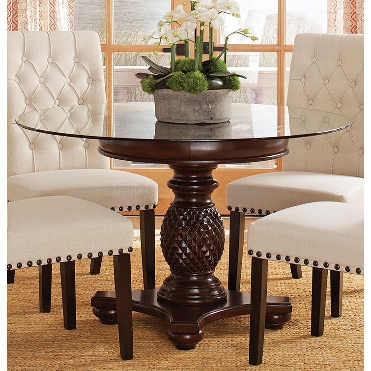 meme pedestal dining table