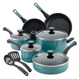 Riverbend Aluminum 12 Piece Nonstick Cookware Set