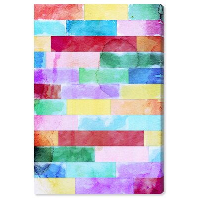 'Color Swatches' Print Wrought Studio™ Format: Wrapped Canvas, Size: 45