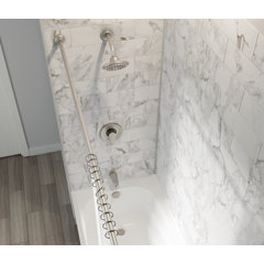 Farmhouse Rustic Shower Curtain Rods Hooks Birch Lane Rustic Shower Curtain Rods Hooks