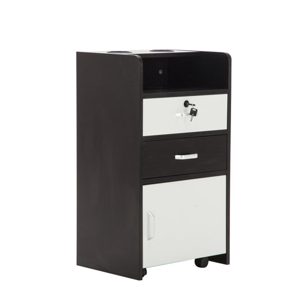 Mobile File Stand Cabinet With Casters And 3 Drawers Portable Mobile File Stand Cabinet With Casters