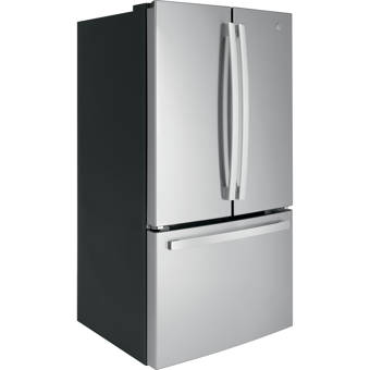 Ge Appliances 36 Energy Star French Door 27 8 Cu Ft Fingerprint Resistant Refrigerator With Door In Door Reviews Wayfair