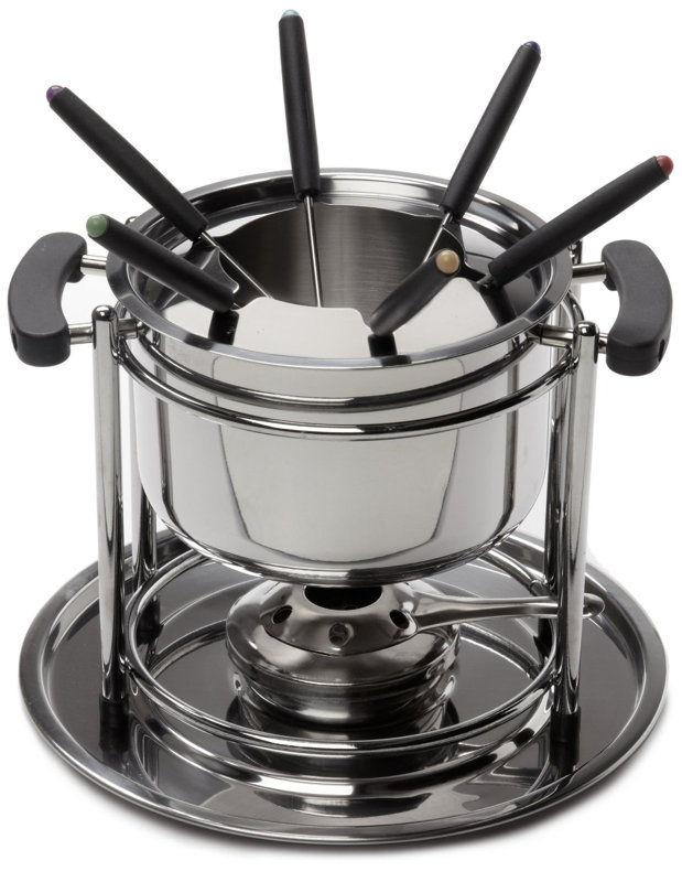 Cook Pro 11 Piece Stainless Steel Fondue Set & Reviews Wayfair