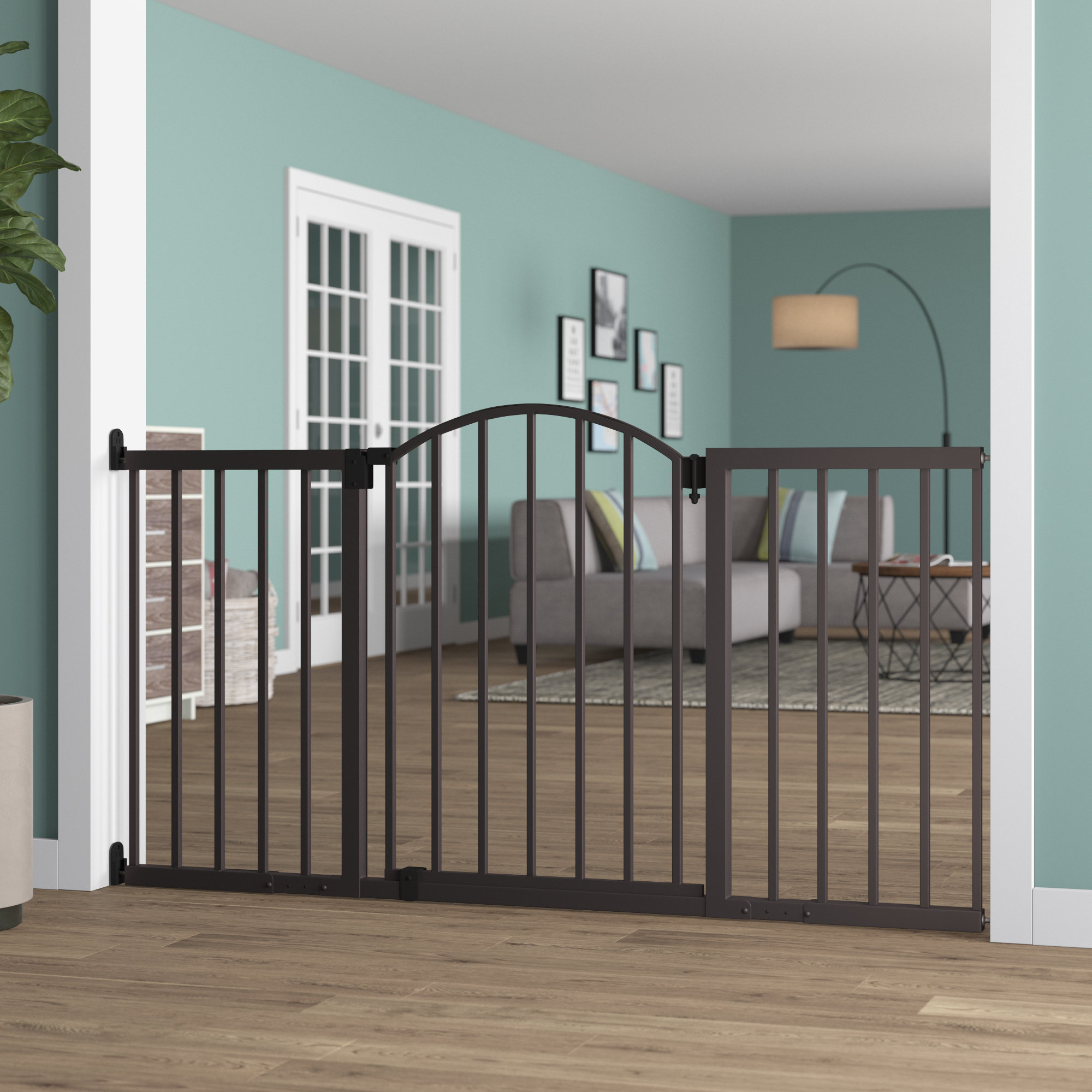 Tucker Murphy Pet Hollingshead Extra Tall Walk Thru Safety Gate