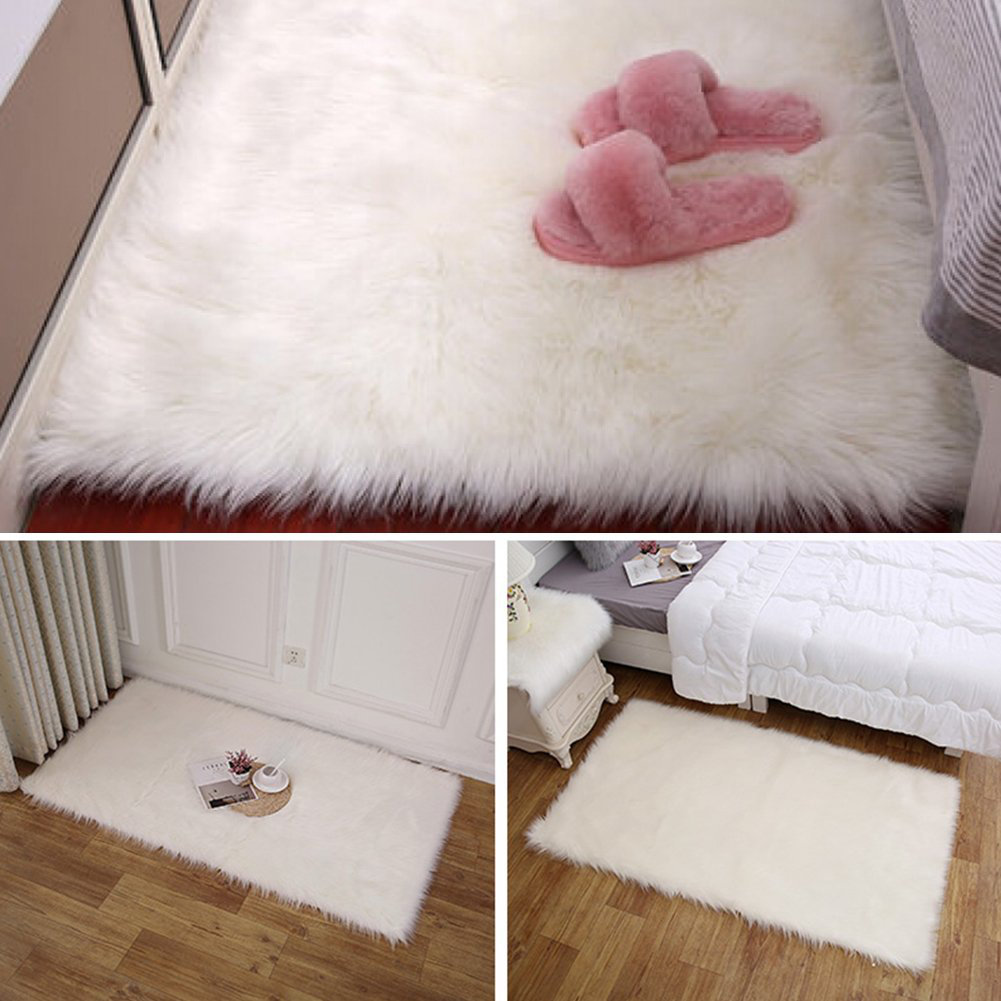 Mercer41 Pinckney Stylish Fluffy White Area Rug Reviews Wayfair Mercer41 Pinckney Stylish Fluffy White