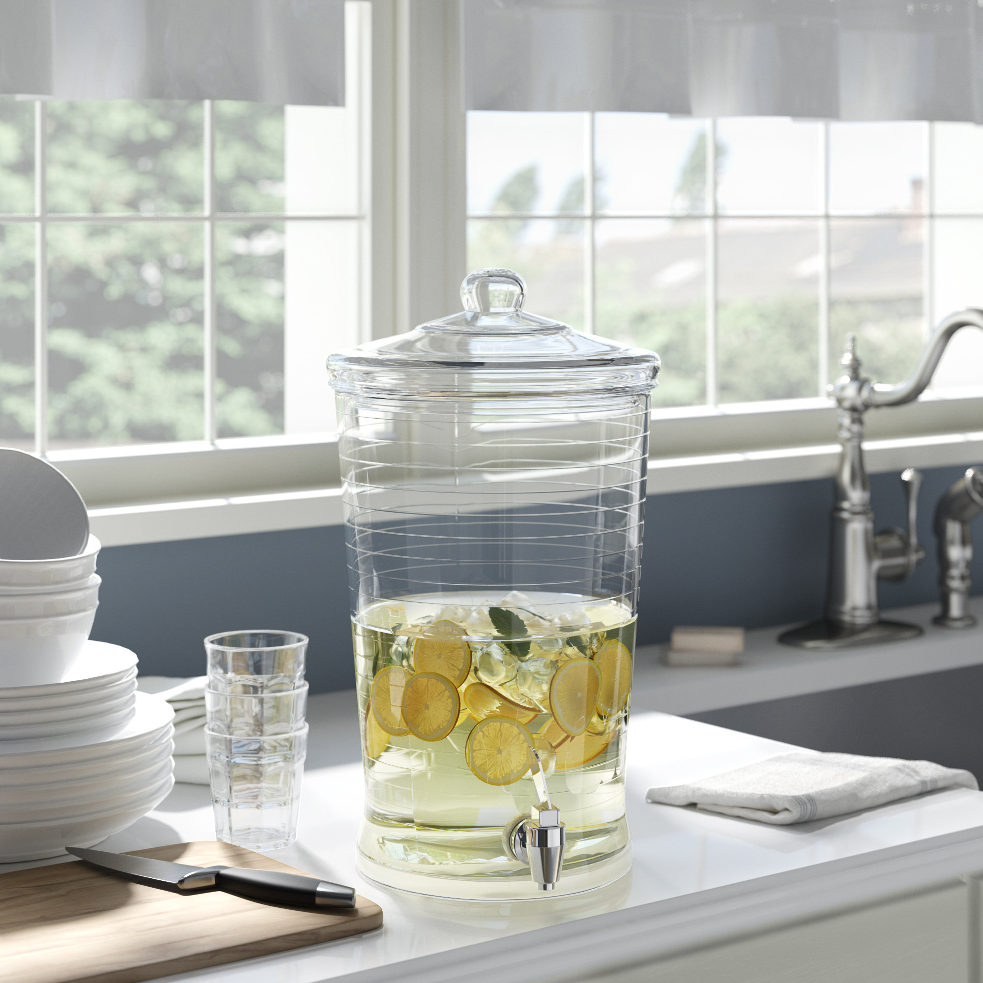 Three Posts Kaczmarek Drink Beverage Dispenser Reviews Wayfair