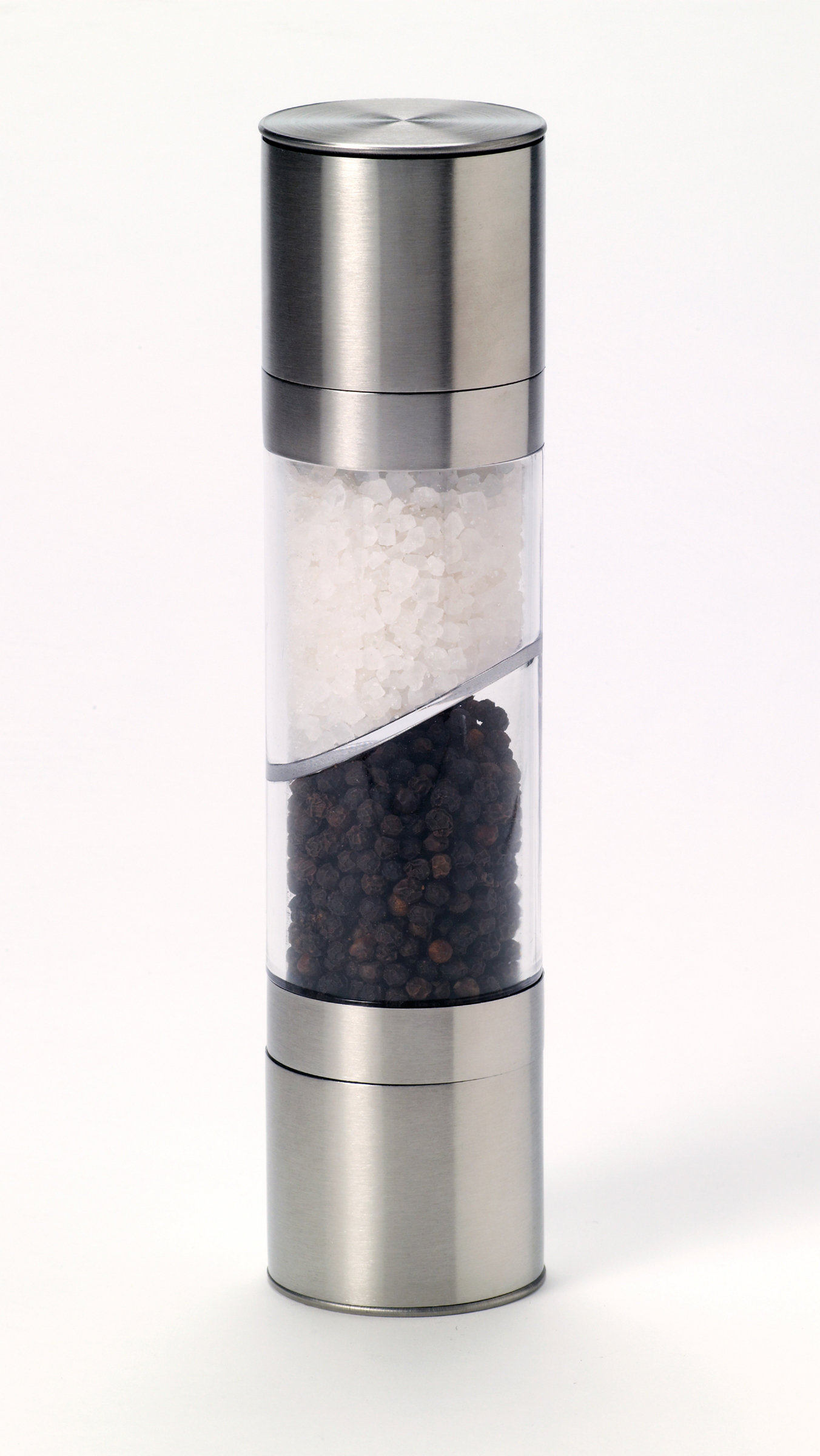 Kamenstein Dual Salt And Peper Filled Stainless Steel Grinder Reviews Wayfair