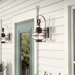 Best Phillip 1-Light Outdoor Wall Lantern By Longshore Tides Outdoor Lighting Phillip 1-Light Outdoor Wall Lantern By Longshore Tides Outdoor Lighting