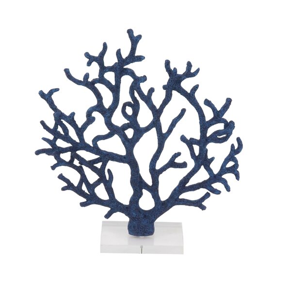 Dunlap Coastal Branched Coral Figurine by Rosecliff Heights